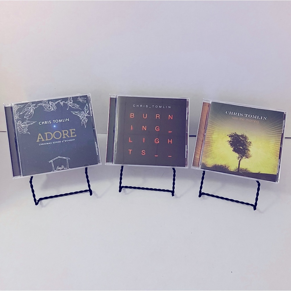 Chris Tomlin 3 CD Bundle: Burning Lights - See the Morning - Adore (Christmas)